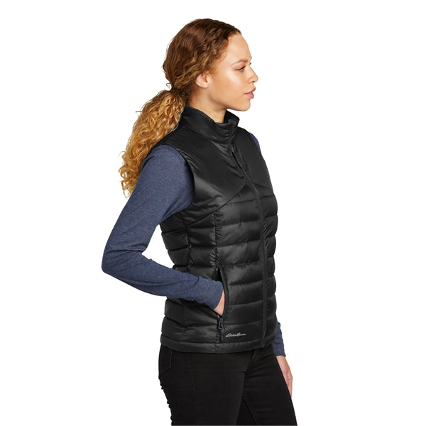 Eddie Bauer Women's Quilted Vest- Texas Rugby