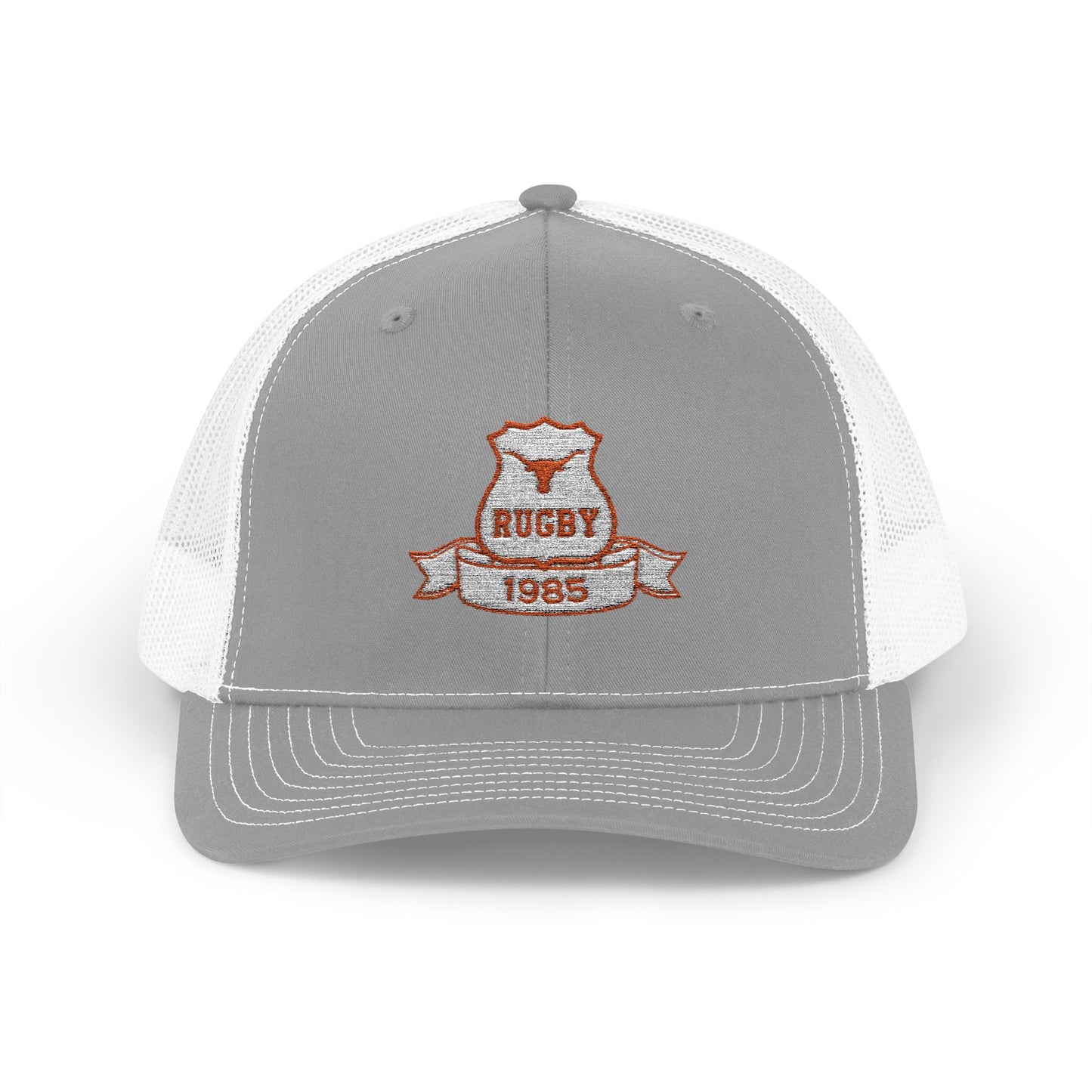 Vintage Rugby Snapback Trucker Cap - Classic Embroidered Casual Hat