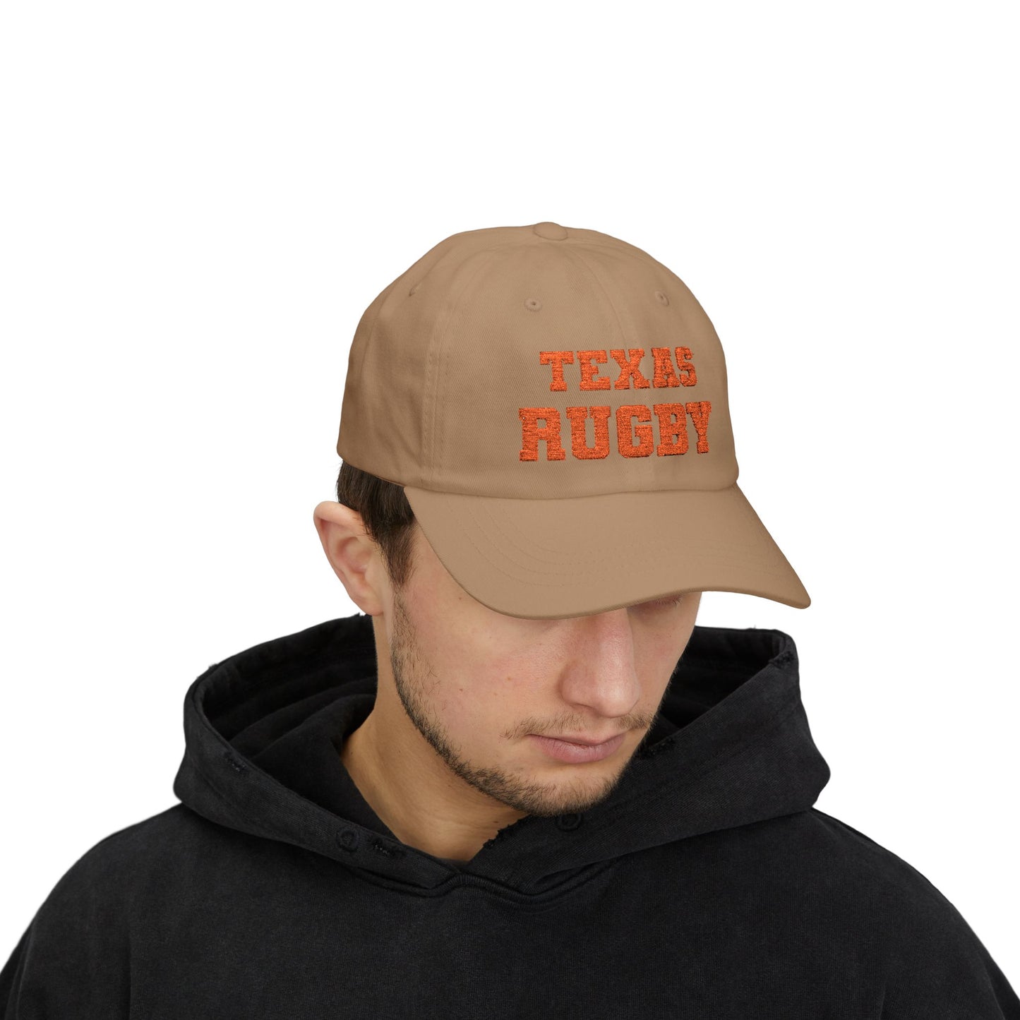 Texas Rugby Classic Dad Cap - Stylish and Comfortable Hat for Sports Fans