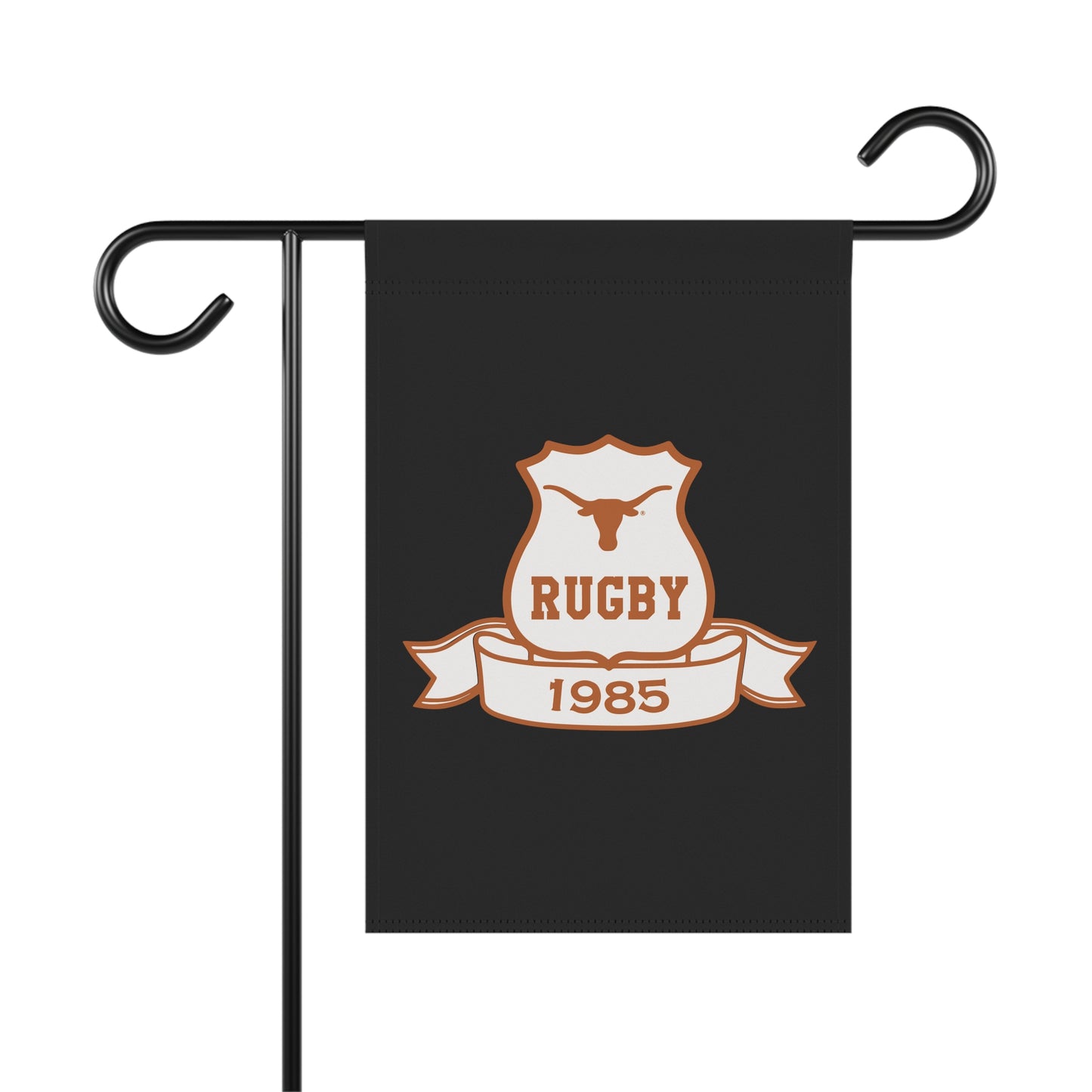 Personalized Rugby Garden Banner 1985 - Outdoor Decor for Sports Fans