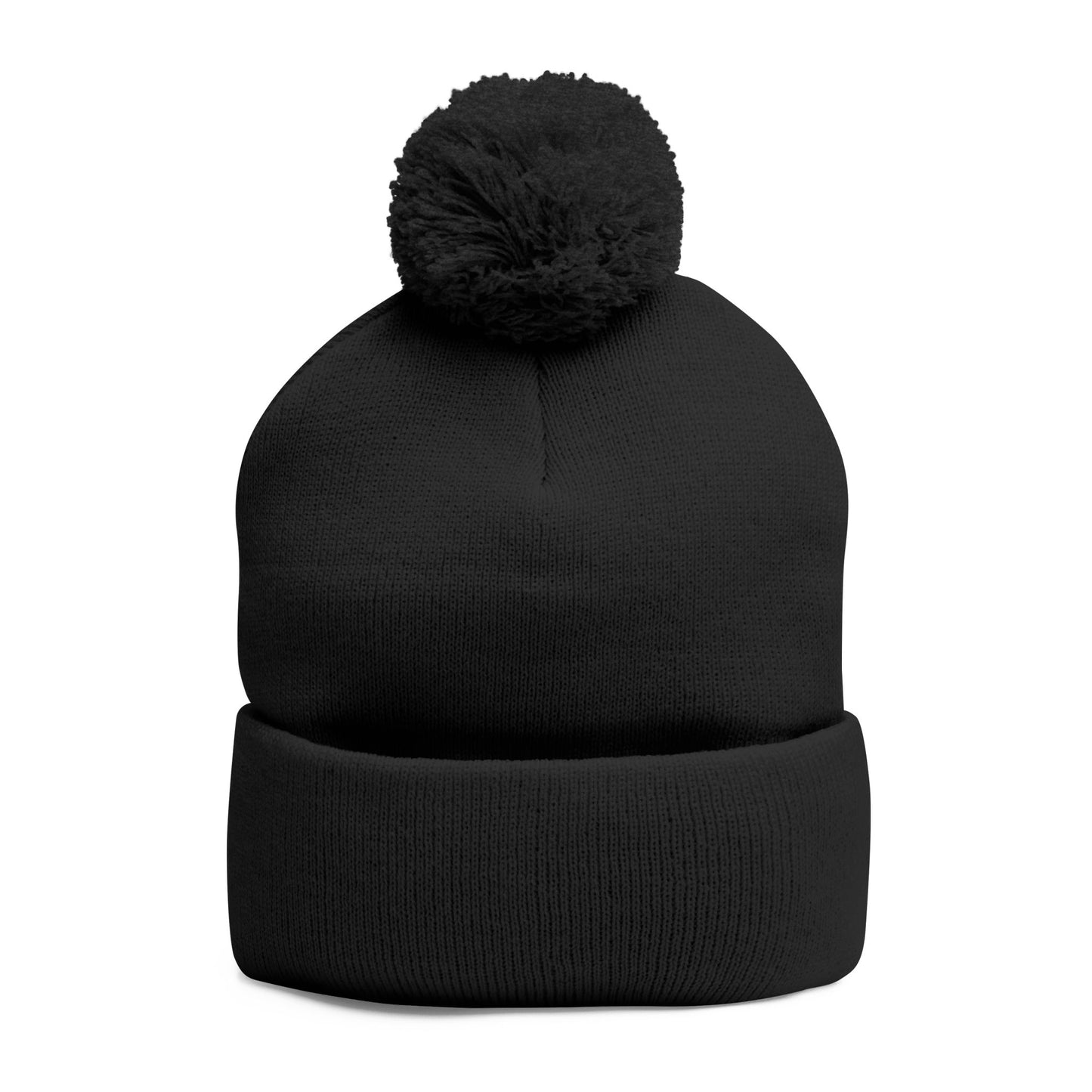 Cozy Pom-Pom Knit Cap - Perfect for Rugby Enthusiasts