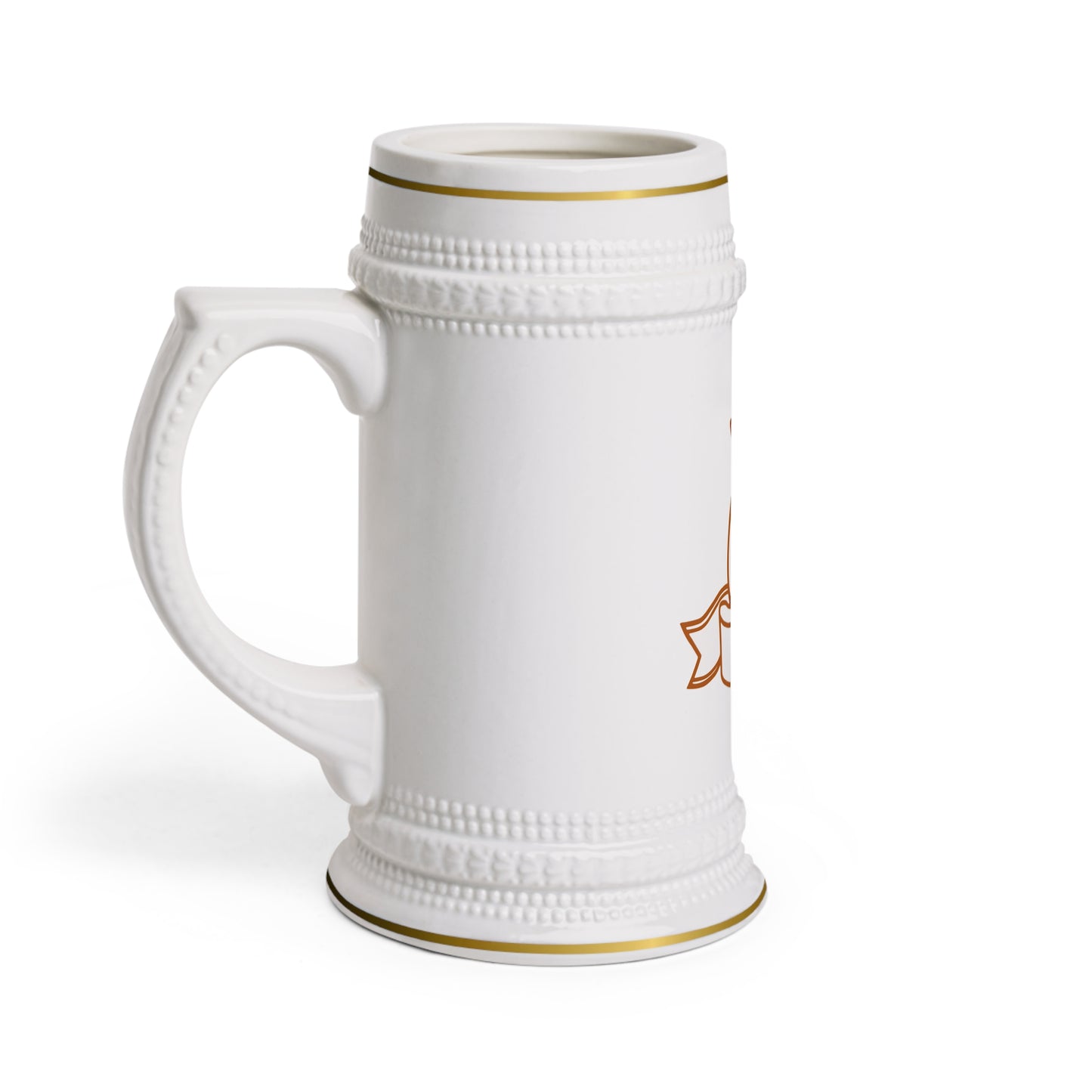 Rugby Themed Beer Stein Mug - Perfect for Game Day Celebrations