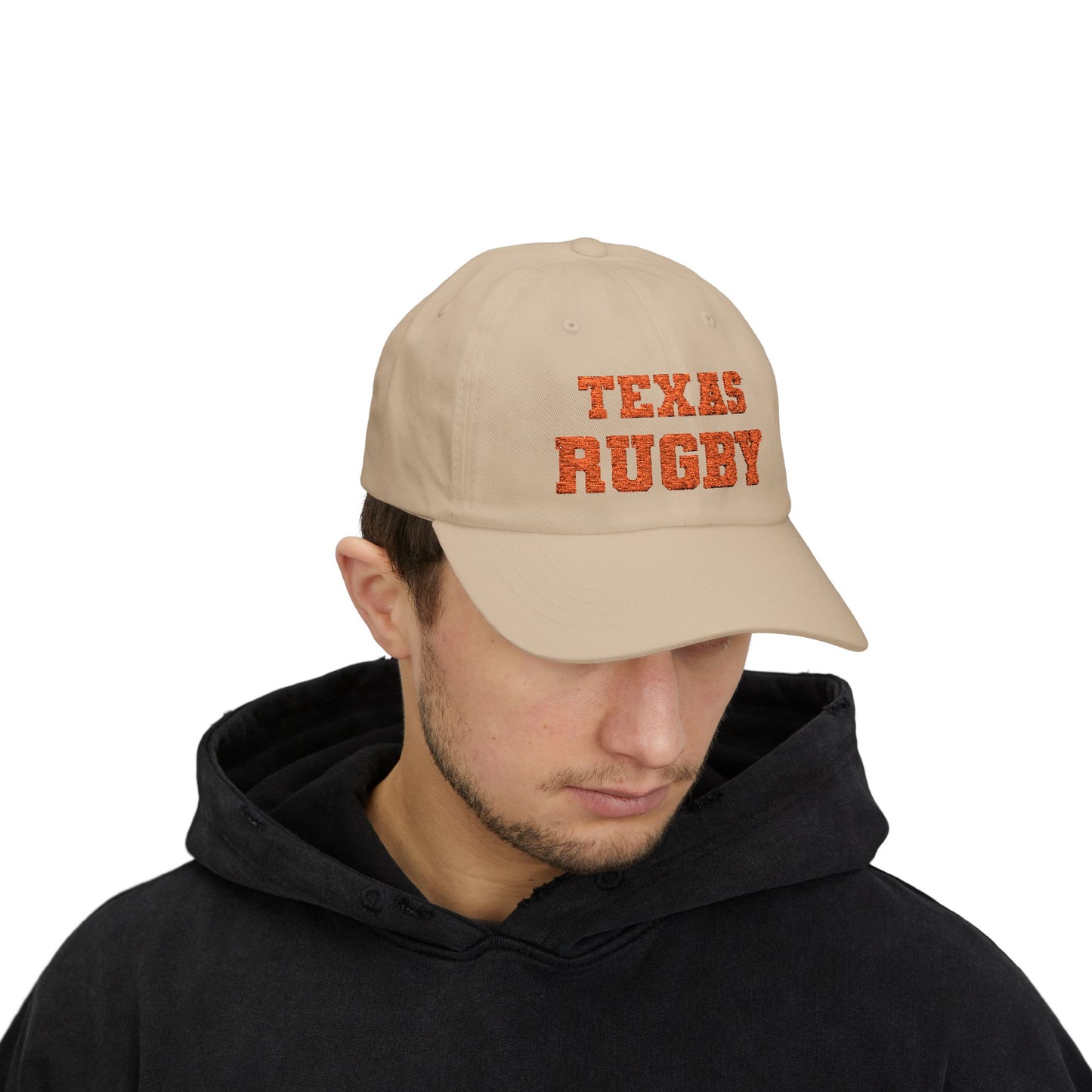 Texas Rugby Classic Dad Cap - Stylish and Comfortable Hat for Sports Fans