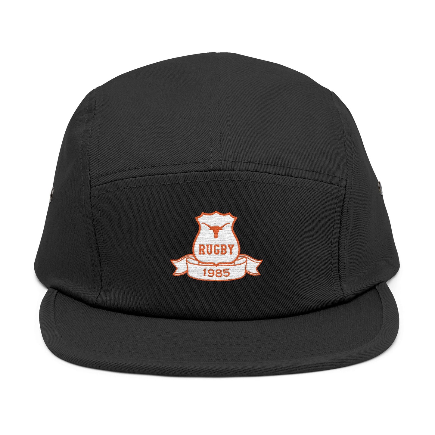 Rugby 1985 Embroidered 5 Panel Cap - Casual Streetwear for Sports Lovers