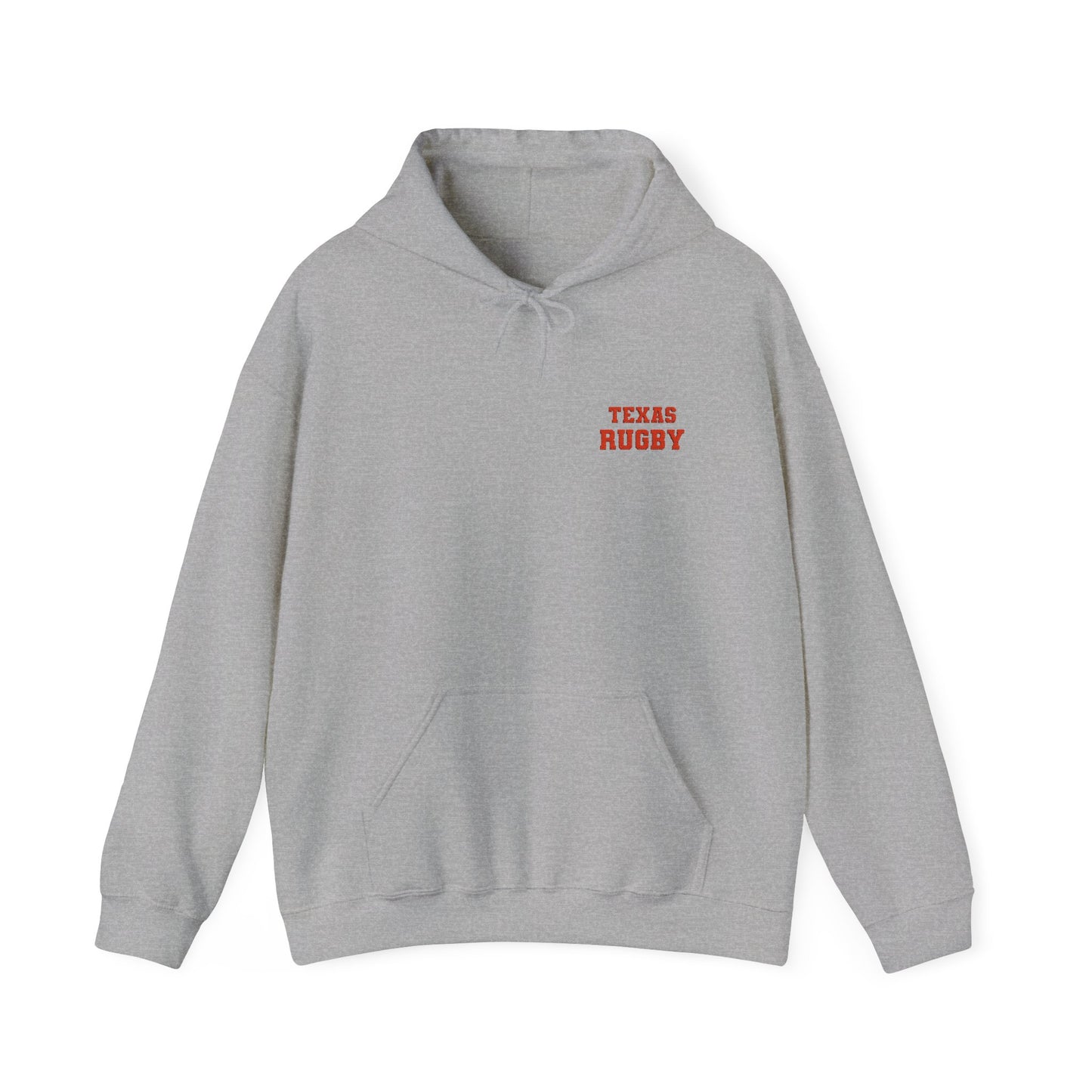 Texas Rugby Heavy Blend Hoodie - Comfortable Unisex Sweatshirt for Sports Lovers