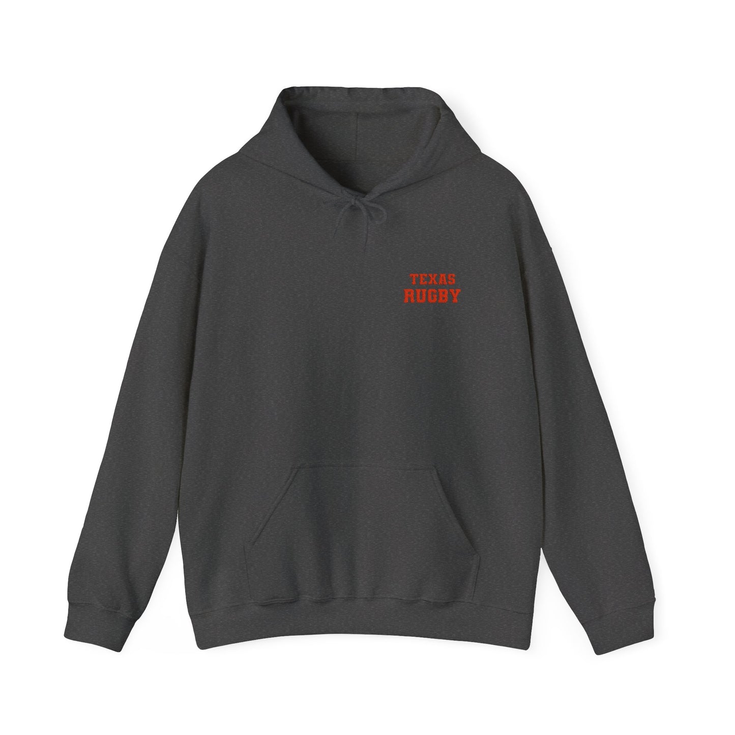 Texas Rugby Heavy Blend Hoodie - Comfortable Unisex Sweatshirt for Sports Lovers