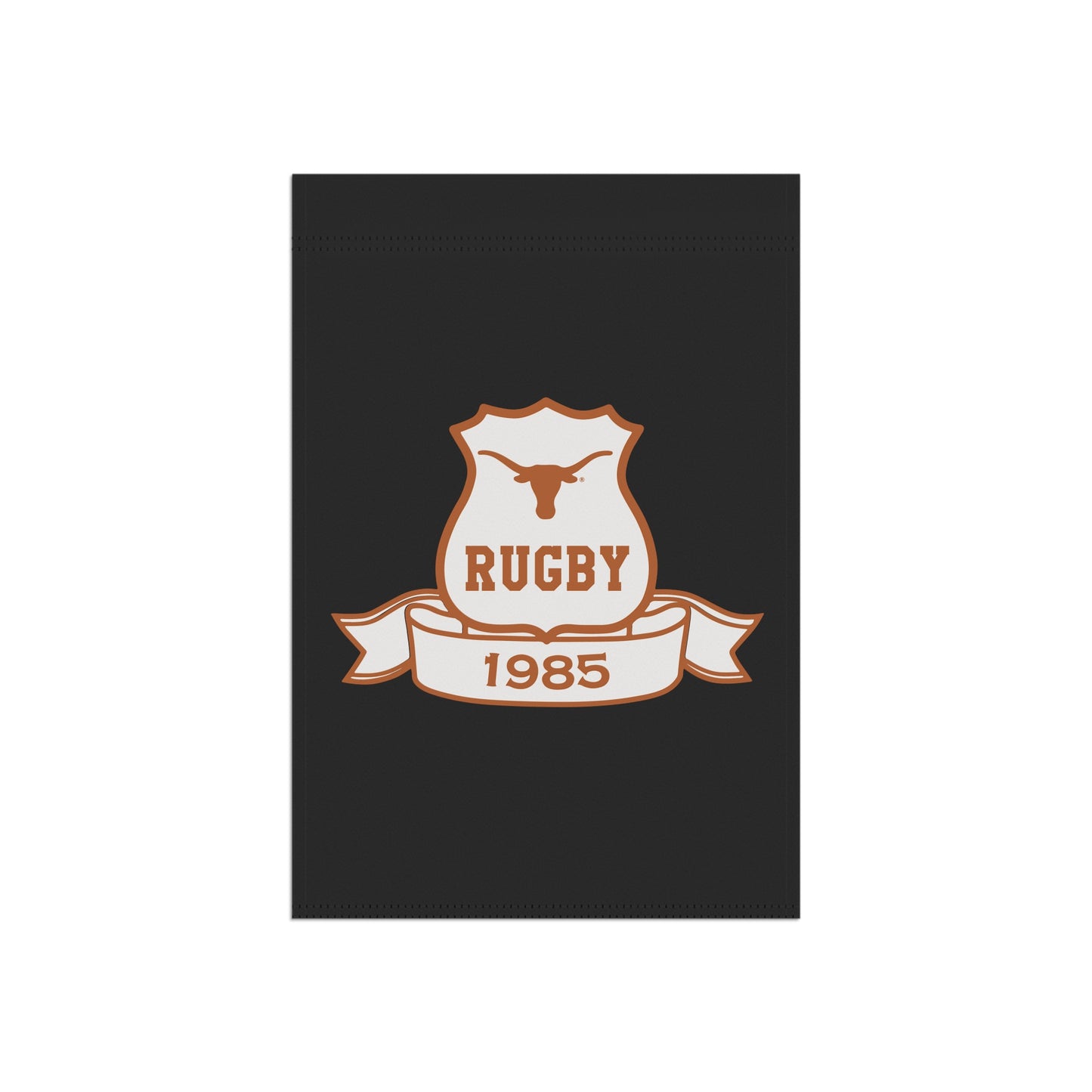 Personalized Rugby Garden Banner 1985 - Outdoor Decor for Sports Fans