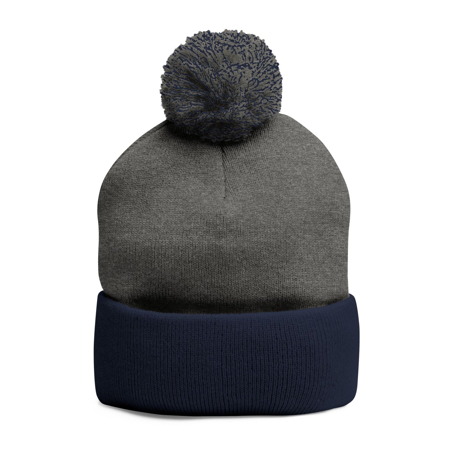Cozy Pom-Pom Knit Cap - Perfect for Rugby Enthusiasts