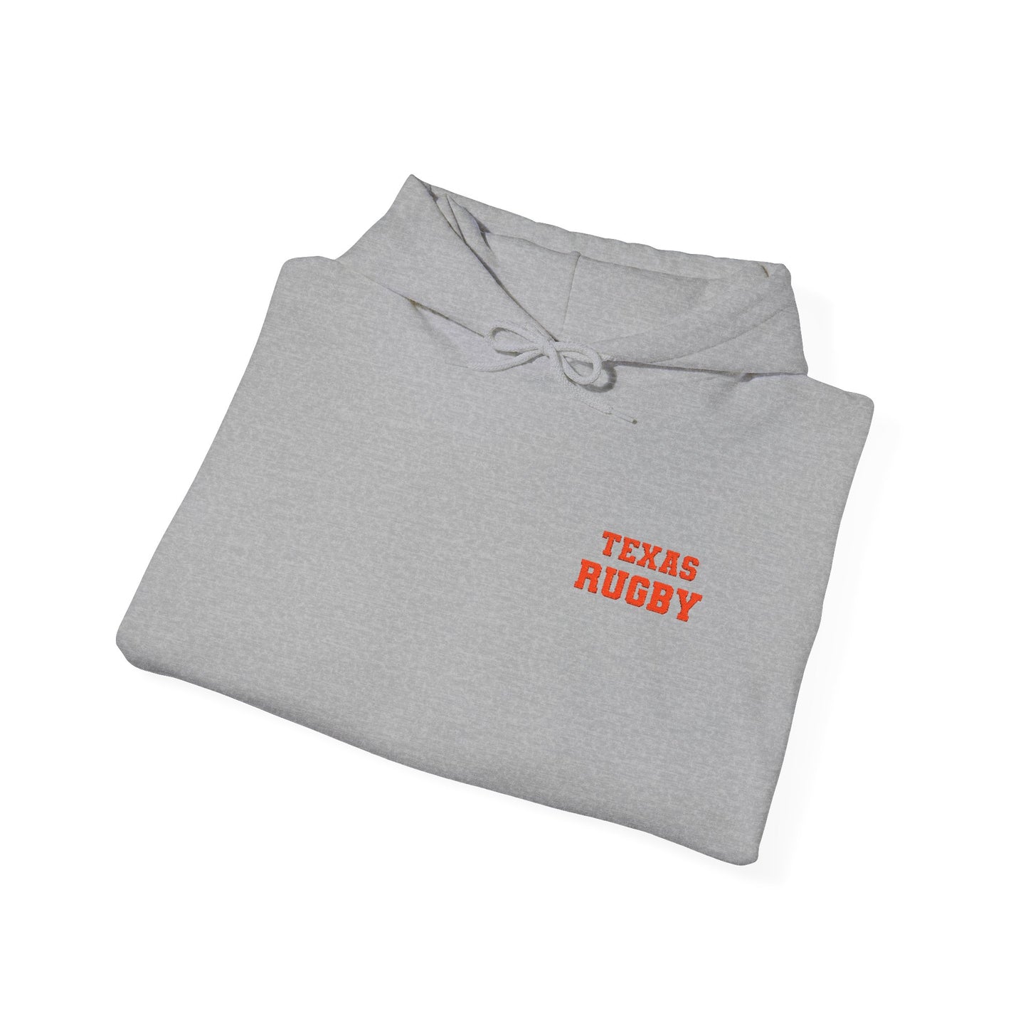 Texas Rugby Heavy Blend Hoodie - Comfortable Unisex Sweatshirt for Sports Lovers