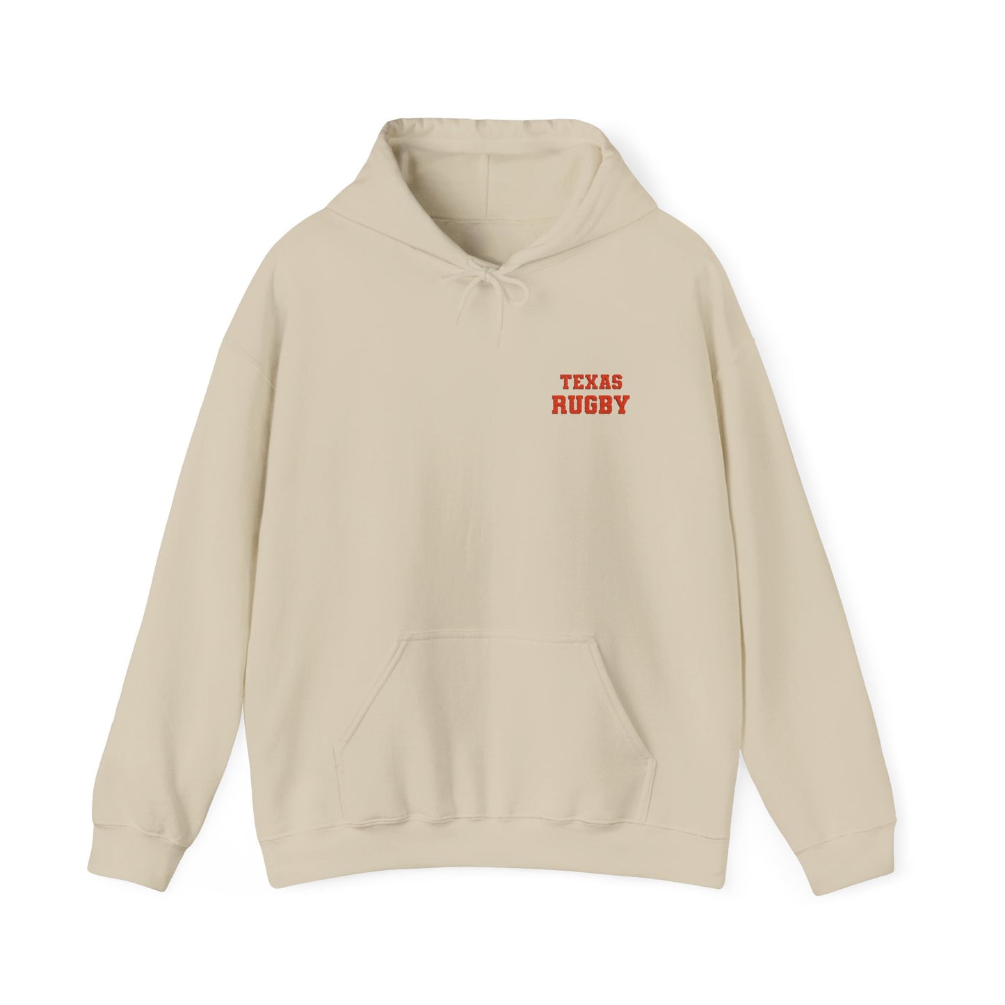 Texas Rugby Heavy Blend Hoodie - Comfortable Unisex Sweatshirt for Sports Lovers