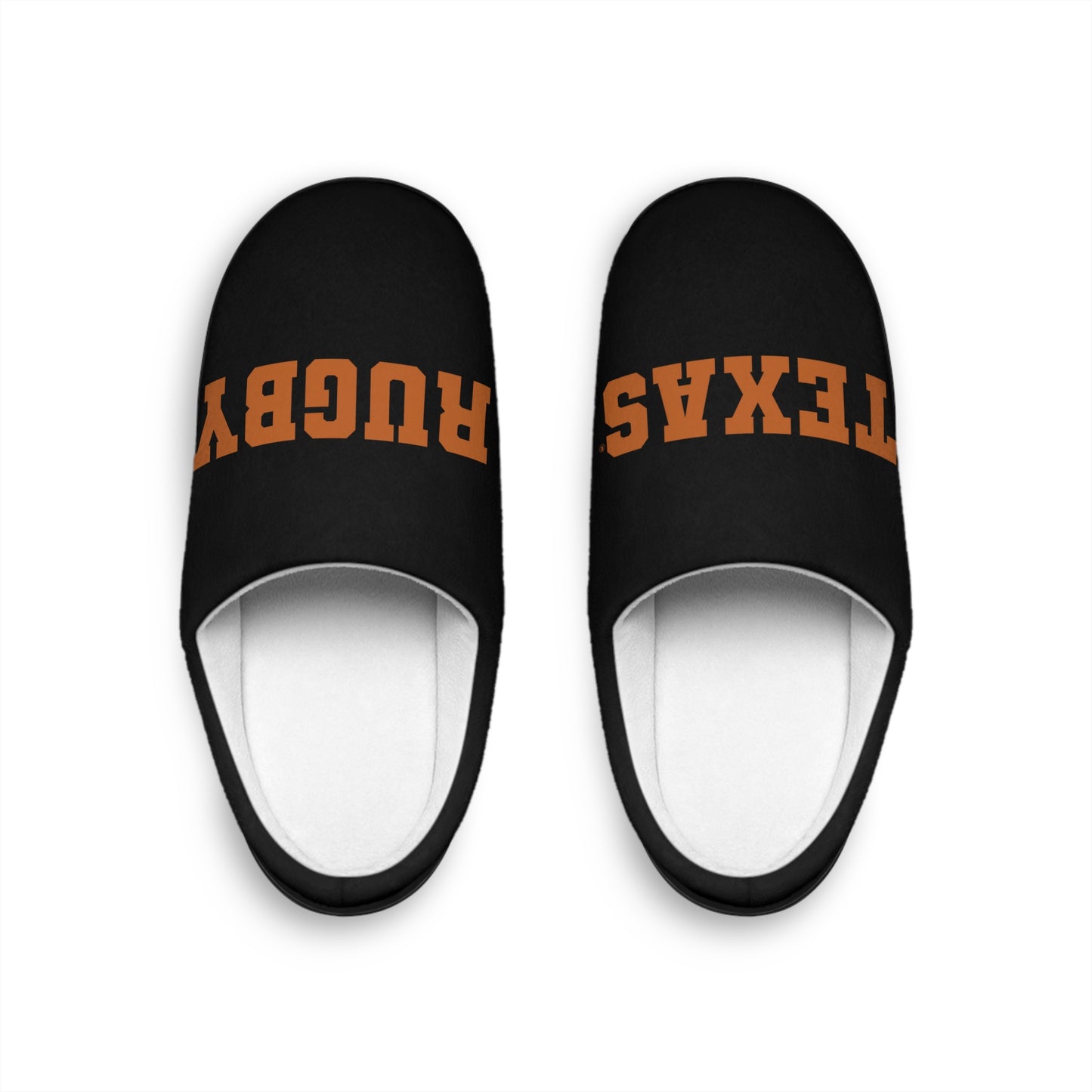 Cozy Texas Rugby Men's Indoor Slippers - Perfect for Home Relaxation