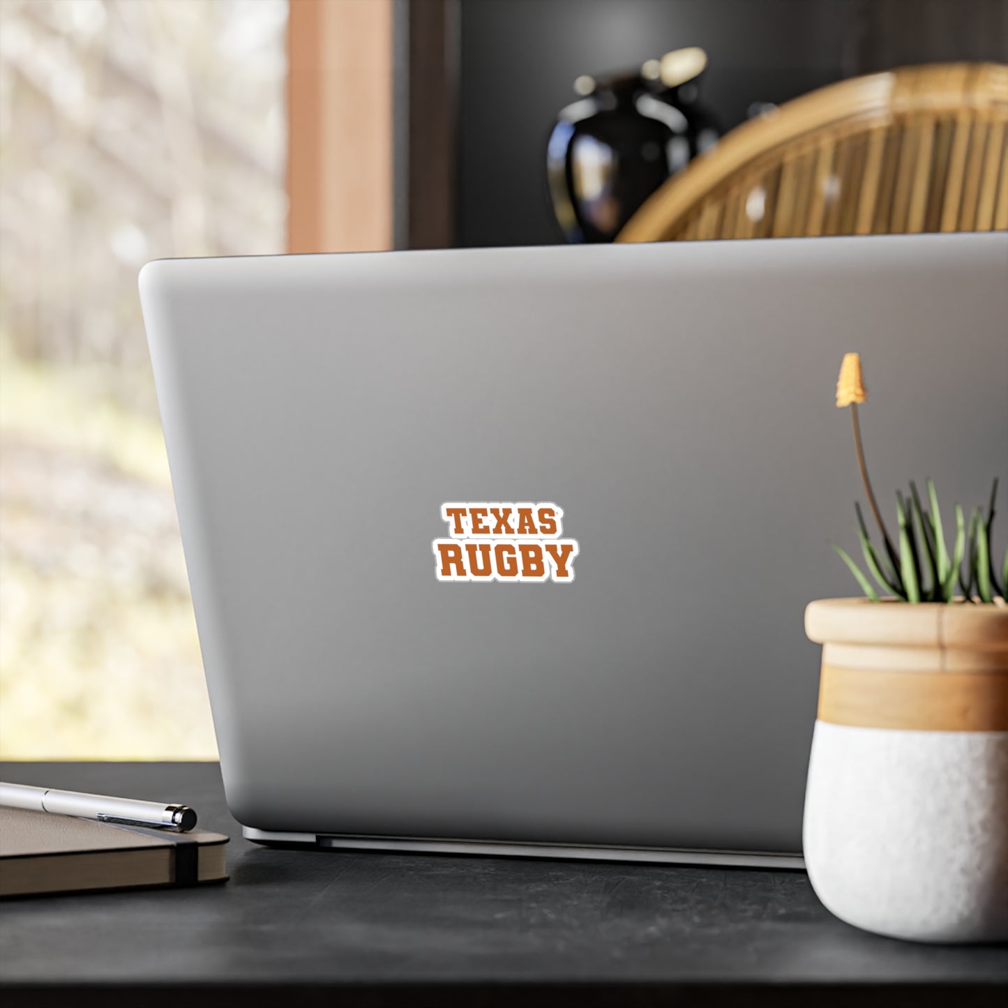 Texas Rugby Kiss-Cut Vinyl Decal - Sports Fan Sticker for Home & Office