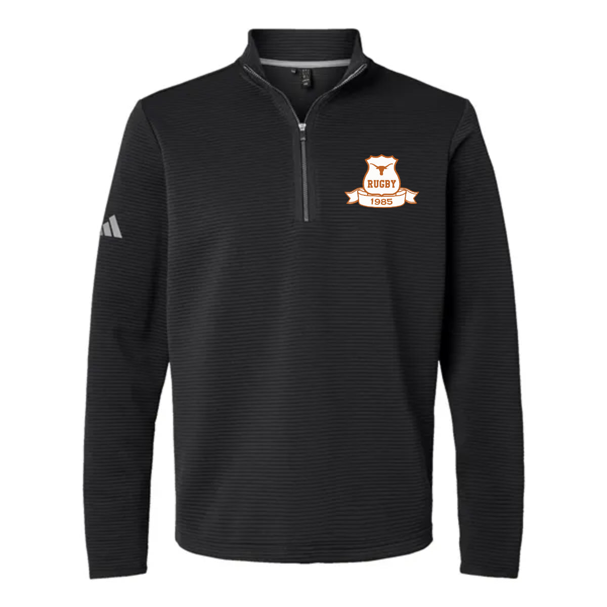 Adidas Spacer Quarter-Zip Pullover- Crest