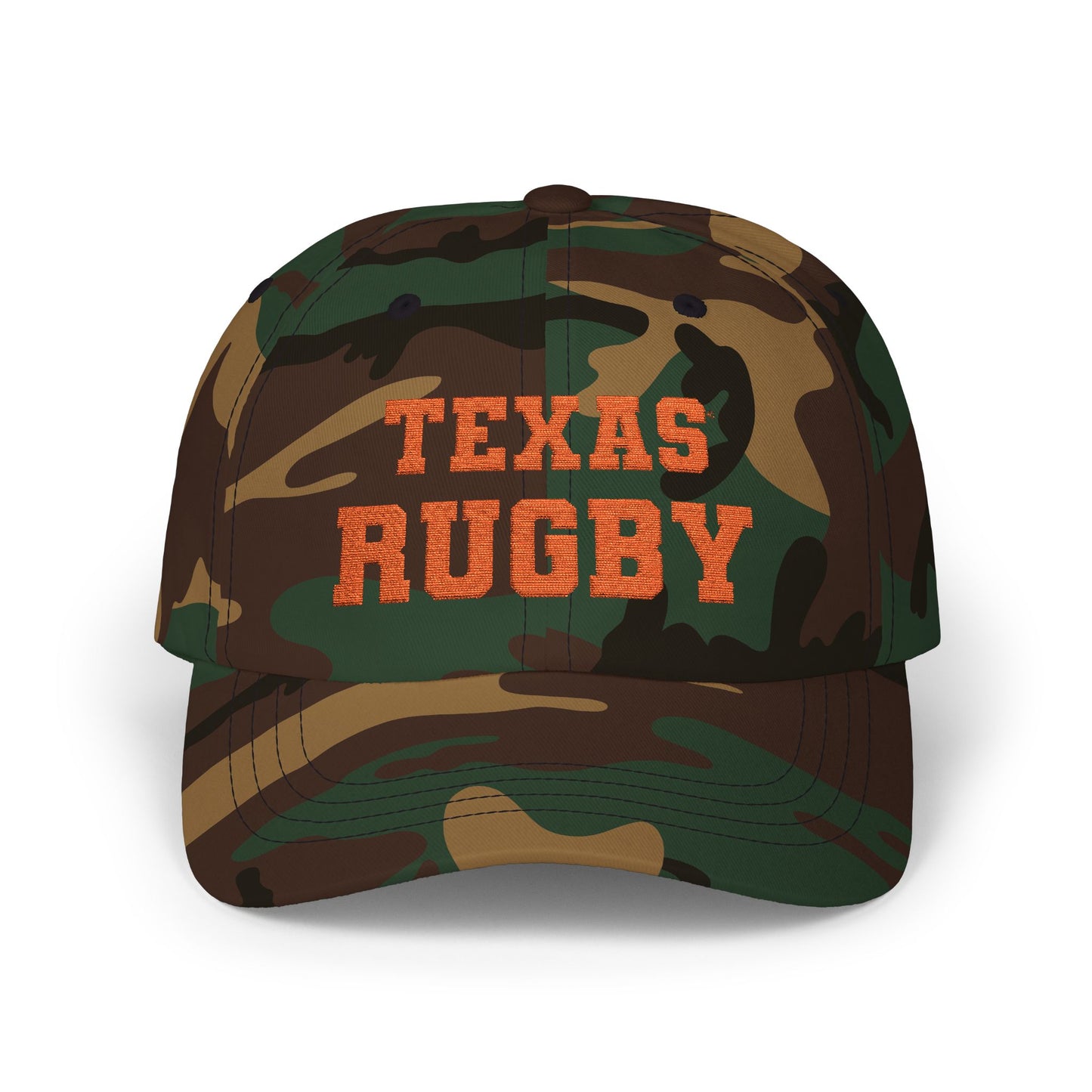 Texas Rugby Classic Dad Cap - Stylish and Comfortable Hat for Sports Fans