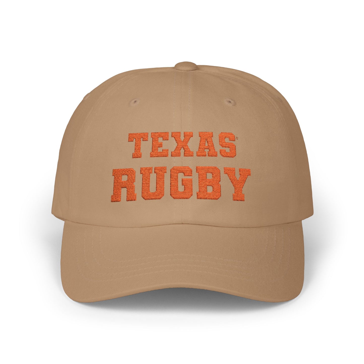 Texas Rugby Classic Dad Cap - Stylish and Comfortable Hat for Sports Fans