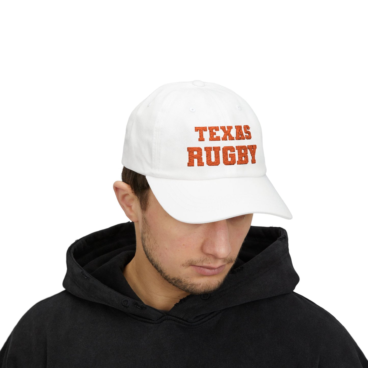 Texas Rugby Classic Dad Cap - Stylish and Comfortable Hat for Sports Fans