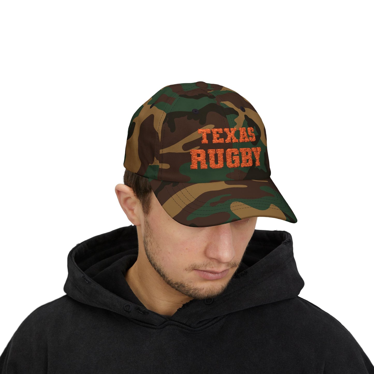 Texas Rugby Classic Dad Cap - Stylish and Comfortable Hat for Sports Fans