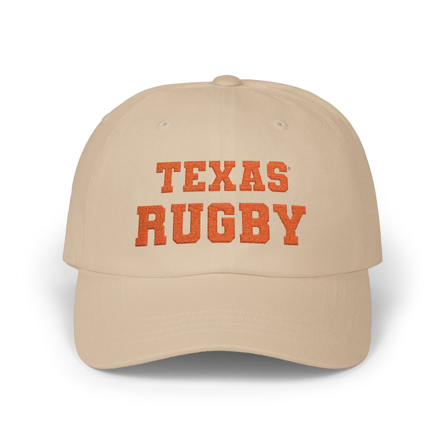 Texas Rugby Classic Dad Cap - Stylish and Comfortable Hat for Sports Fans