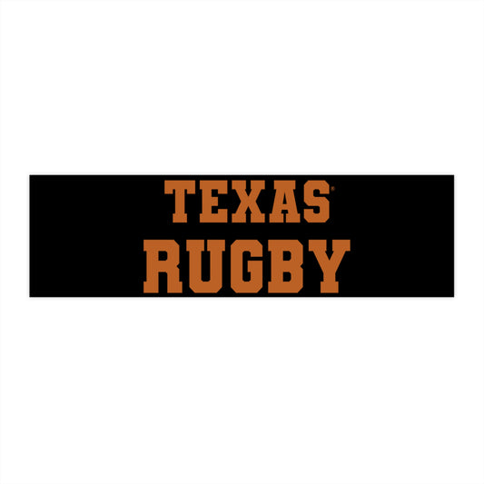 Texas Rugby Bumper Sticker - Perfect for Sports Fans and Road Trips