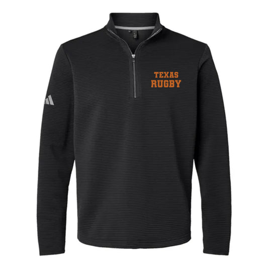 Adidas Spacer Quarter-Zip Pullover- Texas Rugby