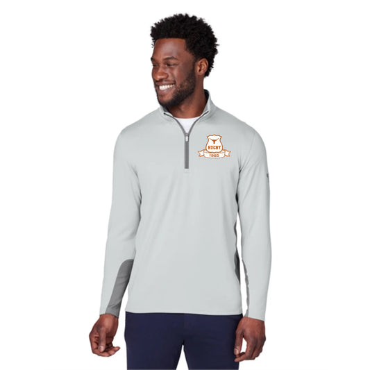 Puma Golf Men's Gamer Golf Quarter-Zip- Crest