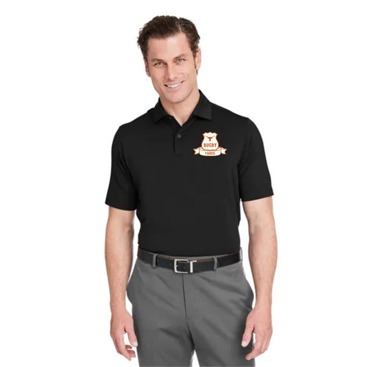 Fairway & Greene Men's USA Made Tournament Solid Tech Polo- Crest