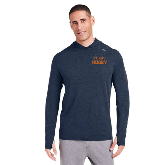 tasc Men's Carrollton Lightweight Hooded Pullover- Texas Rugby