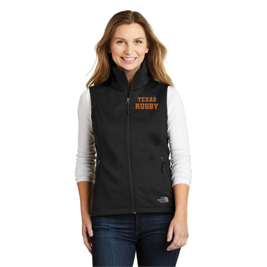 The North Face Women's Ridgewall Soft Shell Vest- Texas Rugby